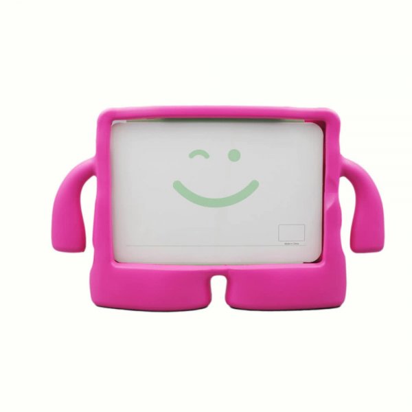 iPad 9.7 (gen 5/6)/iPad Air 1/2 Skal för Barn Magenta