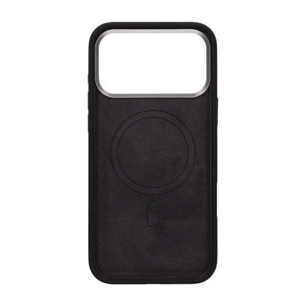 iPhone 17 Pro Max Skal Silikon MagSafe Svart
