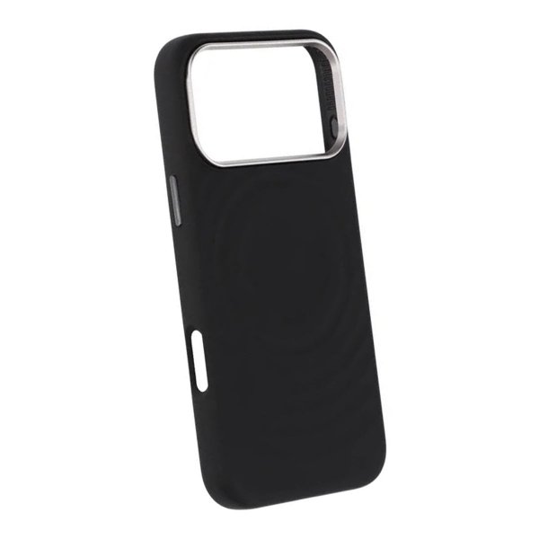 iPhone 17 Pro Max Skal Silikon MagSafe Svart
