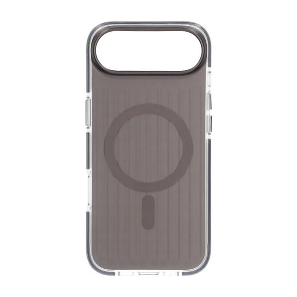 iPhone Air Skal Korrugerad MagSafe Transparent Svart