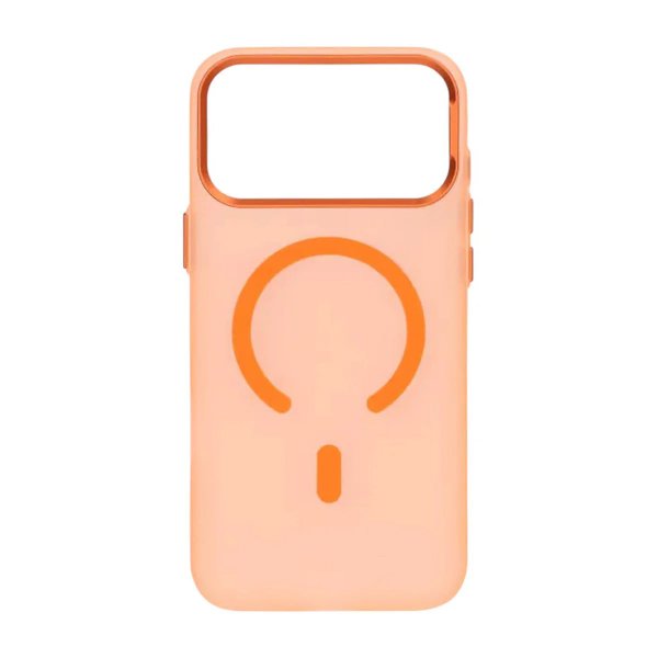 iPhone 17 Pro Skal Kamerasarg MagSafe Transparent Orange