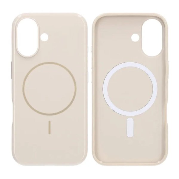 Rvelon iPhone 17 Skal TPU MagSafe Beige