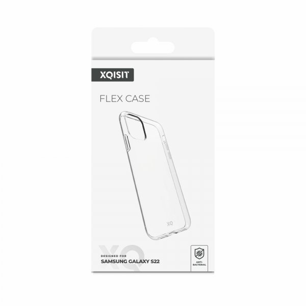 Xqisit Samsung Galaxy S22 Skal Flex Case Transparent