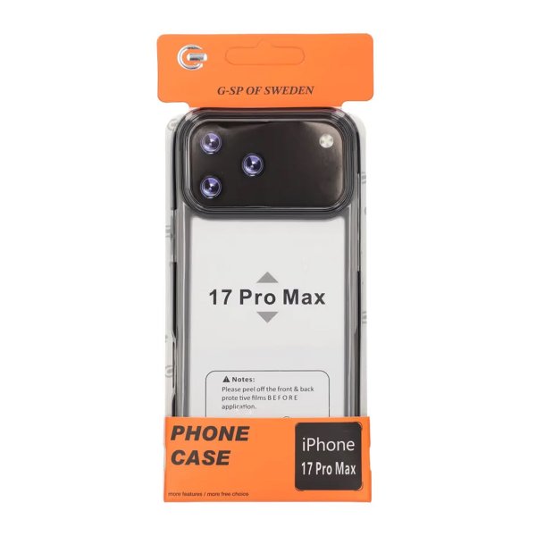 iPhone 17 Pro Max Skal TPU Case Svart