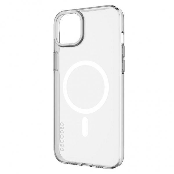 Decoded iPhone 15 Plus Skal Recycled Plastic Clear Case Transparent