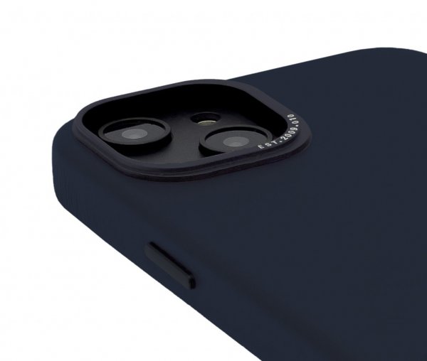 Decoded iPhone 14 Plus Skal Leather Backcover Navy