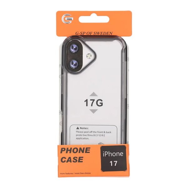 iPhone 17 Skal TPU Case Svart