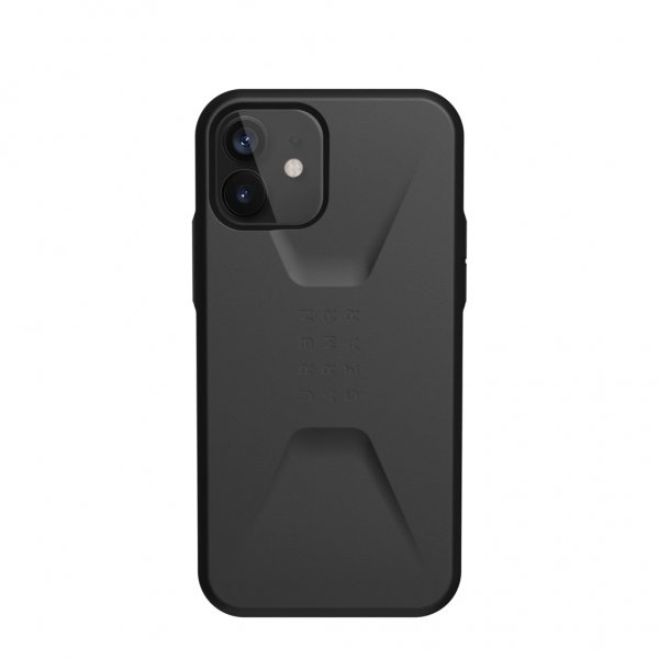 Urban Armor Gear (UAG) iPhone 12/iPhone 12 Pro Skal Civilian Svart