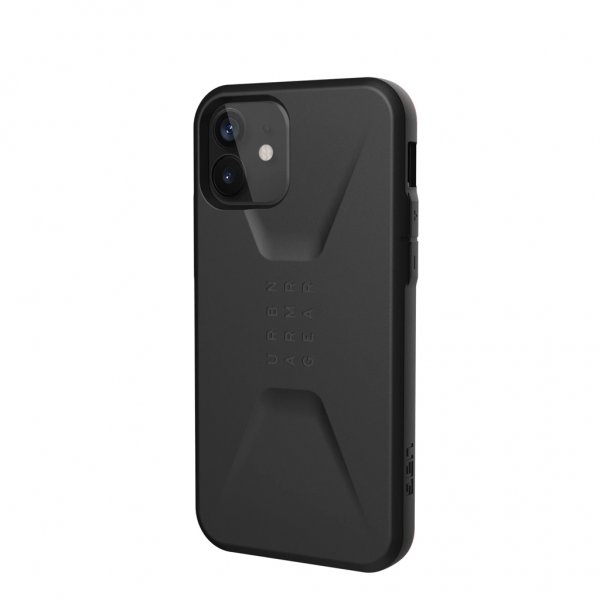 Urban Armor Gear (UAG) iPhone 12/iPhone 12 Pro Skal Civilian Svart