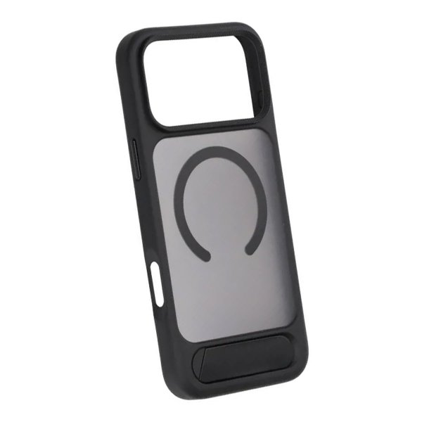 Rvelon iPhone 17 Pro Max Skal med Stativ MagSafe Svart