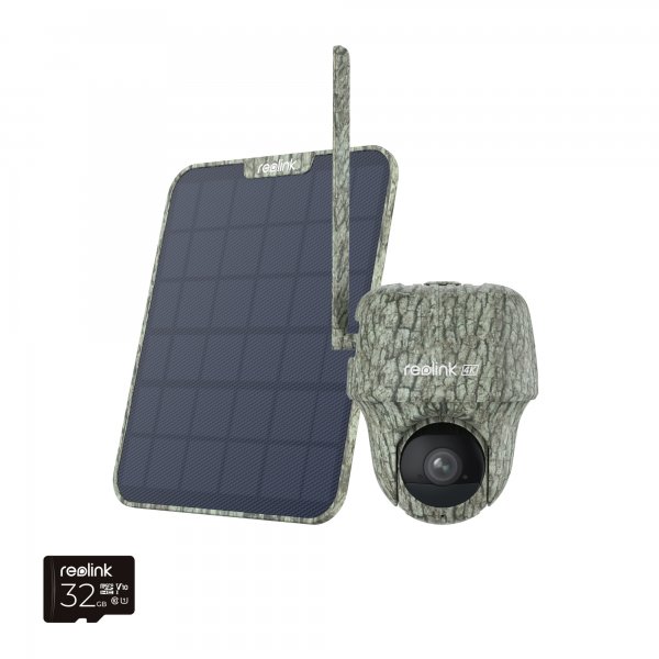 Reolink Go Series (G450) + Solar Panel 2 Viltkamera 4K 4G Camo