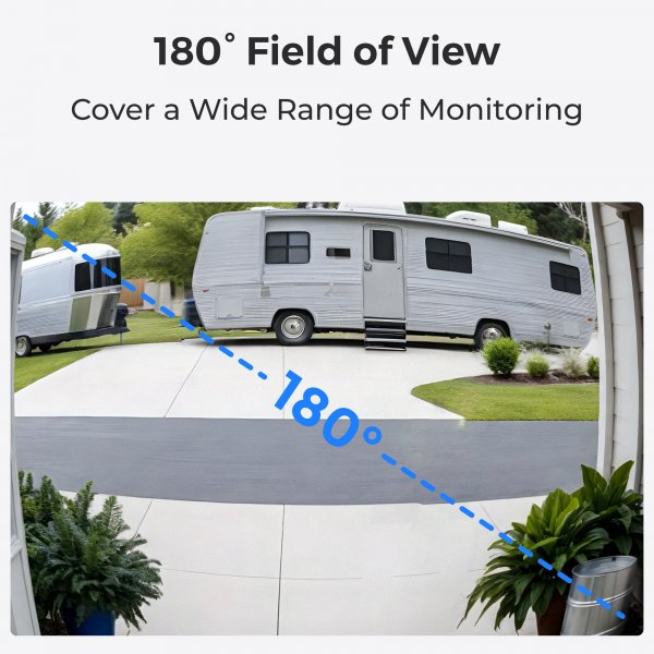 Reolink Video Doorbell WiFi (D340W) Videodörrklocka Smart 2K+