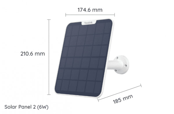 Reolink Solar Panel 2 6W Vit