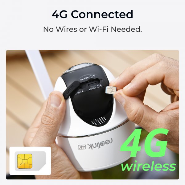 Reolink Go PT Ultra (G440) 4K Utomhuskamera med batteri