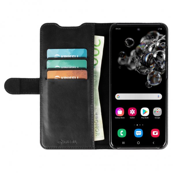 Krusell Samsung Galaxy S20 Ultra Fodral PhoneWallet Svart