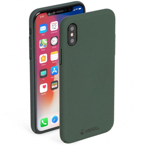 Krusell iPhone X/Xs Skal Sandby Cover Moss