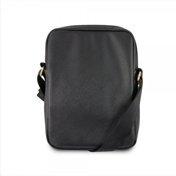 Guess Väska Saffiano Tablet Bag 10 tum Svart