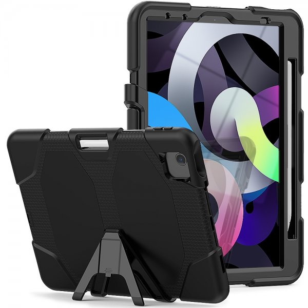 iPad Air 10.9 (gen 4/5) Skal Heavy Duty Armor Svart