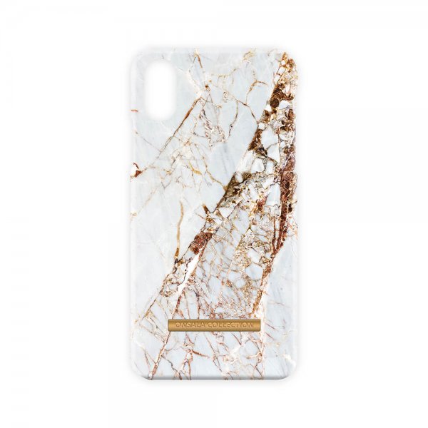 Onsala iPhone X/Xs Skal Fashion Edition White Rhino Marble