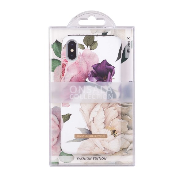 Onsala iPhone X/Xs Skal Fashion Edition Rose Garden