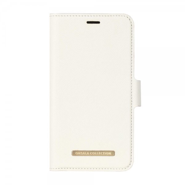 Onsala iPhone X/Xs Fodral Fashion Edition Löstagbart Skal Saffiano Vit