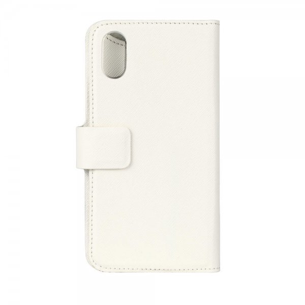 Onsala iPhone X/Xs Fodral Fashion Edition Löstagbart Skal Saffiano Vit