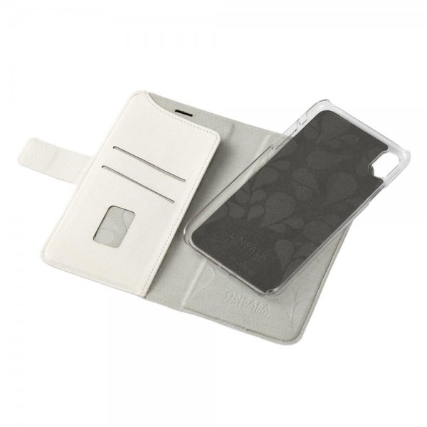 Onsala iPhone Xr Fodral Fashion Edition Löstagbart Skal Saffiano Vit