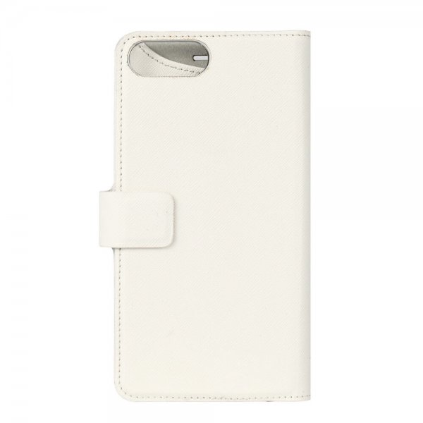 Onsala iPhone 6/6S Plus/iPhone 7 Plus/iPhone 8 Plus Fodral Fashion Edition Löstagbart Skal Saffiano Vit