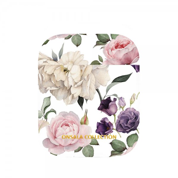 Onsala AirPods 1/2 Skal Fashion Edition Rose Garden