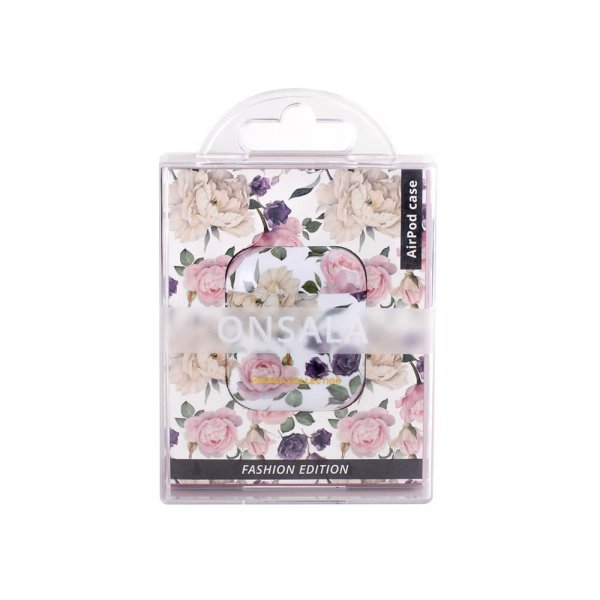 Onsala AirPods 1/2 Skal Fashion Edition Rose Garden