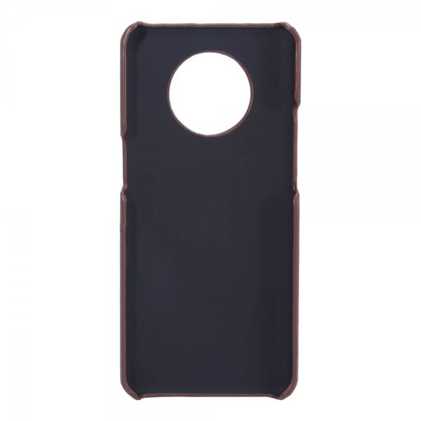 Onsala OnePlus 7T Skal med ett Kortfack Brun