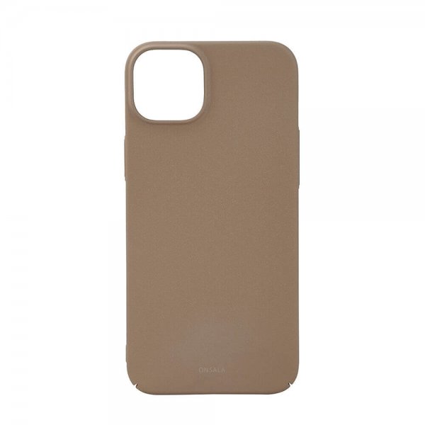 Onsala iPhone 15 Plus Skal Ultraslim Sand Burst Beige