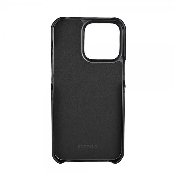 Buffalo iPhone 13 Pro Skal Backcover with Card Slot Svart