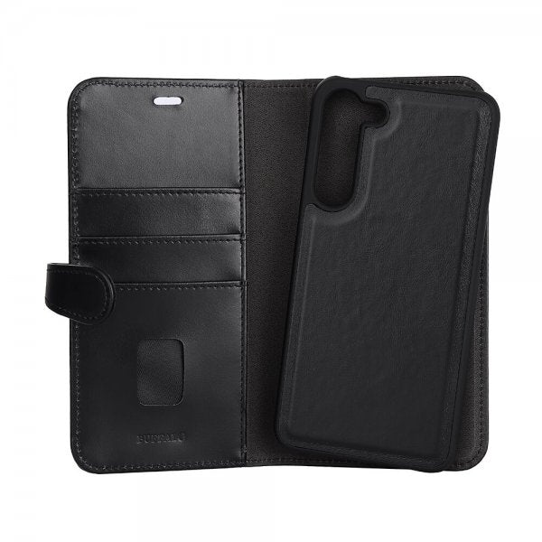 Buffalo Samsung Galaxy S23 Plus Fodral 2-in-1 Detachable Wallet Svart