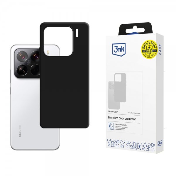 3mk Xiaomi 15 Skal Silicone Case Svart