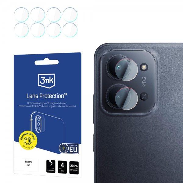 3mk Xiaomi Redmi 15C Kameraskydd Lens Protection