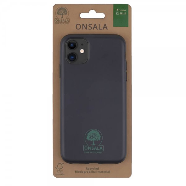 Onsala iPhone 12 Mini Skal ECO Svart