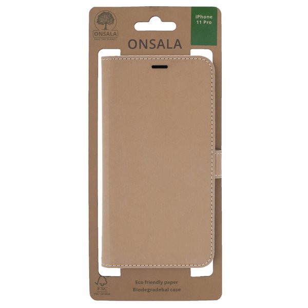 Onsala iPhone 11 Pro Fodral ECO Beige