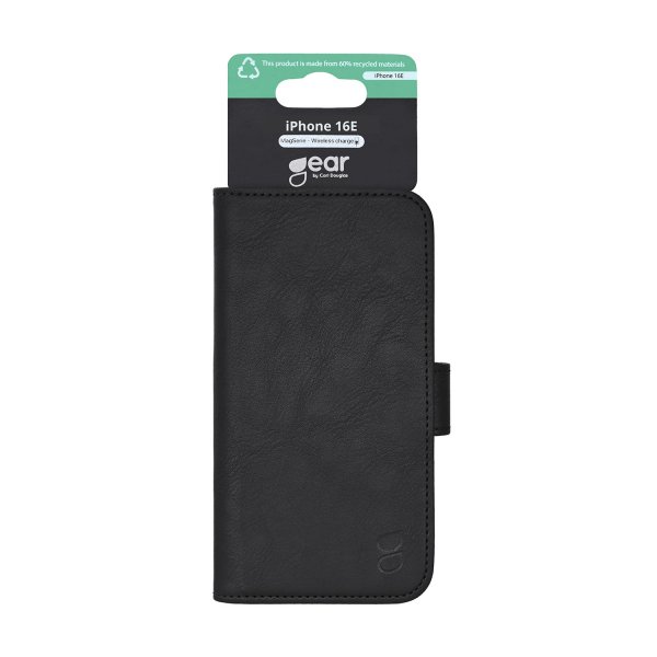 Gear iPhone 16e/17e Fodral 3 Kortfack Svart