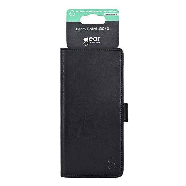 Gear Xiaomi Redmi 13C Fodral 3 Kortfack Svart