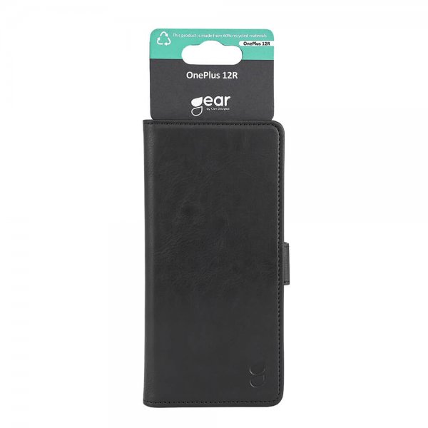 Gear OnePlus 12R Fodral 3 Kortfack Svart