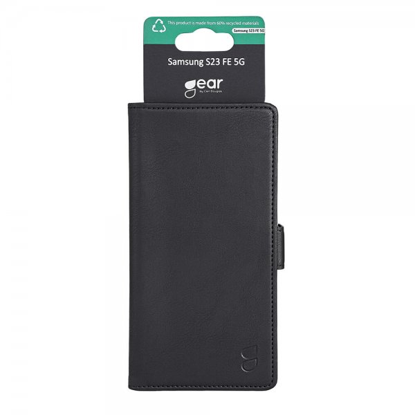 Gear Samsung Galaxy S23 FE Fodral 3 Kortfack Svart