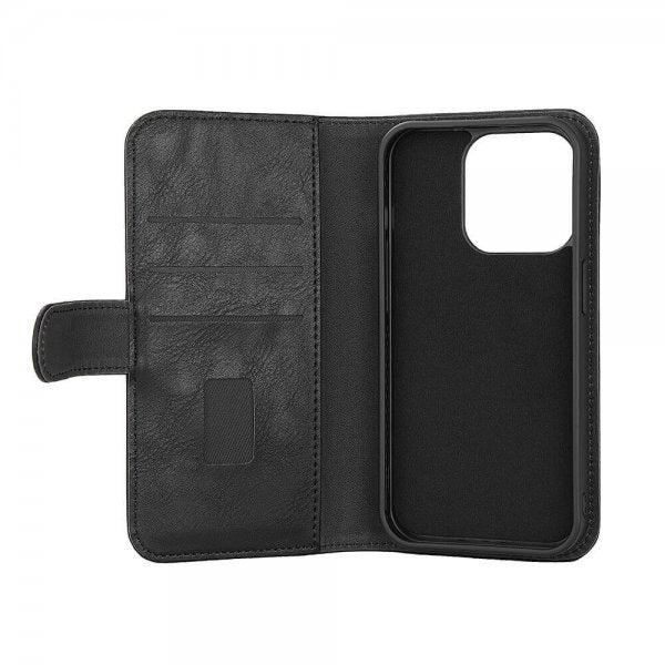 Gear iPhone 15 Pro Fodral 3 Kortfack Löstagbart Skal MagSeries Svart