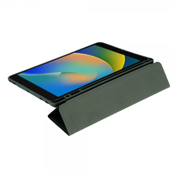 Gear iPad 10.2 (gen 7/8/9) Fodral Trifold Stand Folio Grön