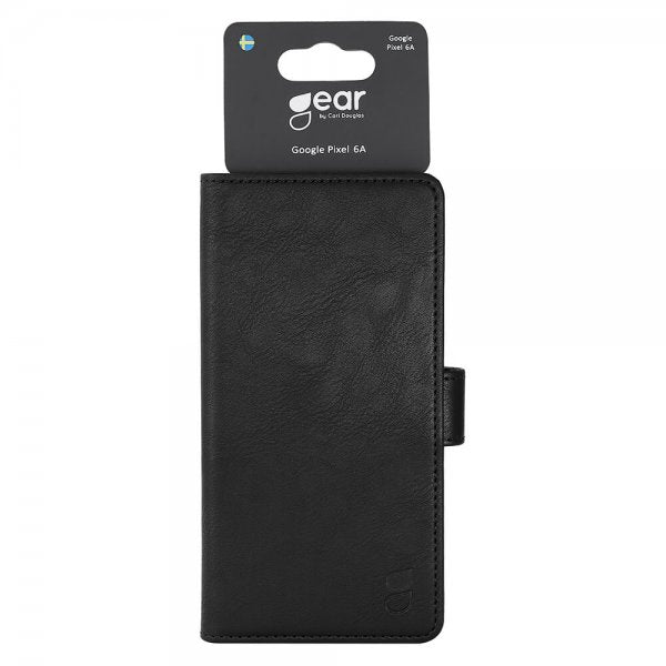 Gear Google Pixel 6a Fodral med Kortfack Svart