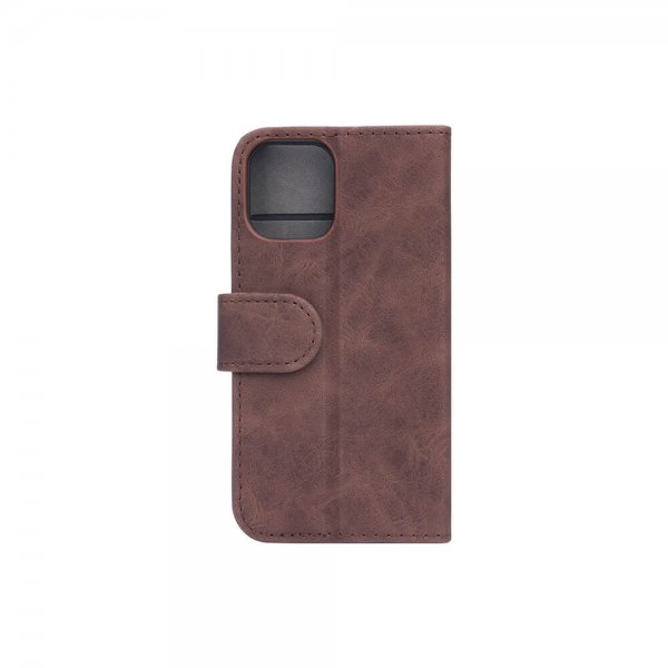 Gear iPhone 12 Mini Fodral Mobile Wallet Nubuck Brun