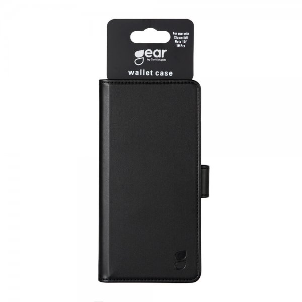 Gear Xiaomi Mi Note 10/Mi Note 10 Pro Fodral 3 Kortfack Svart