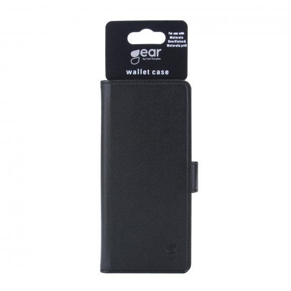 Gear Motorola One Vision Fodral 3 Kortfack Svart