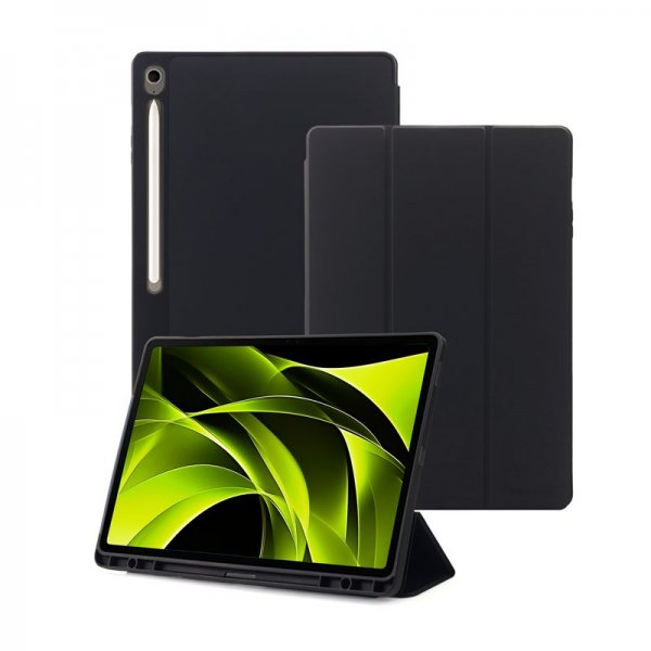 Mobile Origin Samsung Galaxy Tab S10 FE Plus Fodral Easy Tablet Case Svart