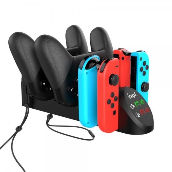Ipega 6-i-1 Laddstation till Nintendo Switch Kontroller
